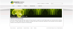 Desktop Screenshot of powrtec.in
